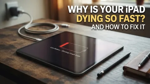 Why Is My iPad Dying So Fast and How to Fix It