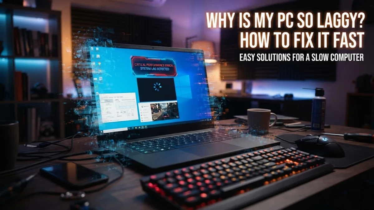 Why Is My PC So Laggy? How to Fix It Fast