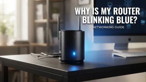 Why Is My Router Blinking Blue?