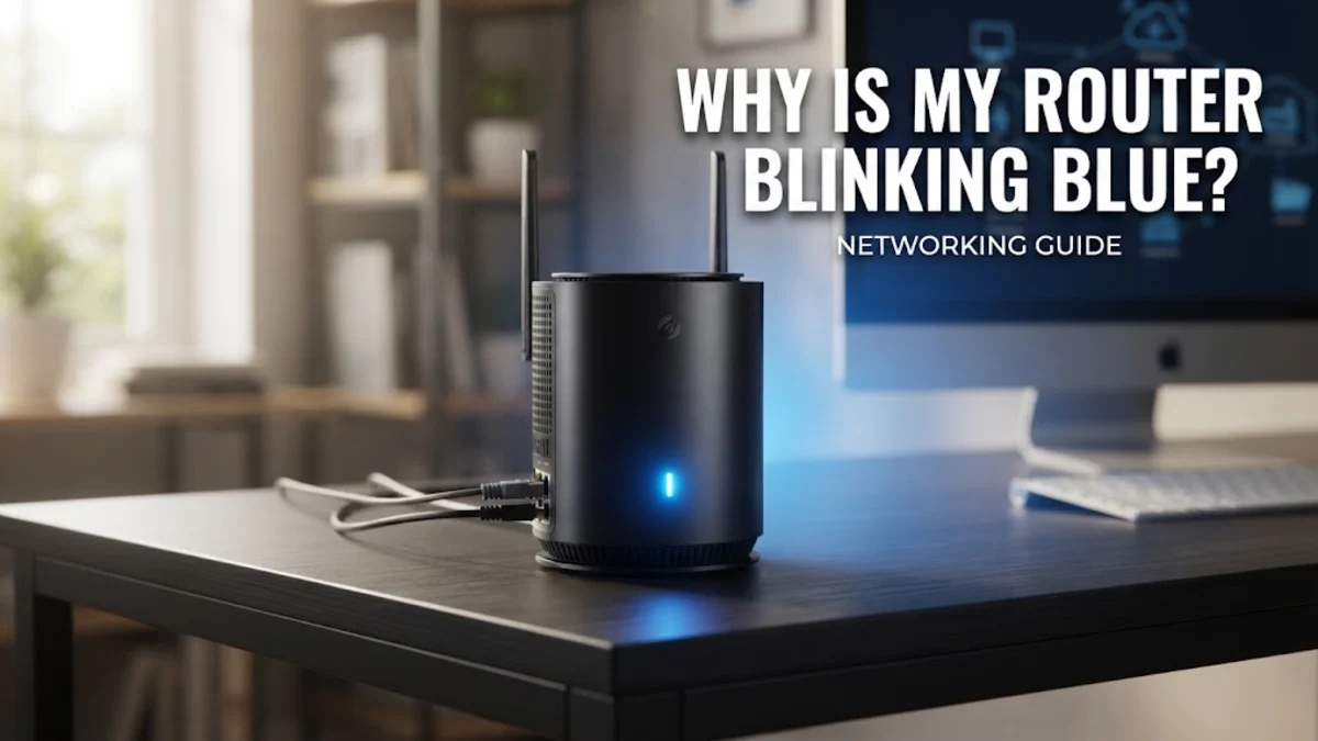 Why Is My Router Blinking Blue?