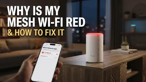 Why Is My Mesh Wi-Fi Red and How to Fix It