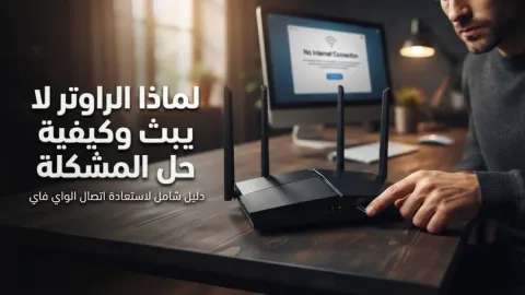 لماذا الراوتر لا يبث وكيفية حل المشكلة