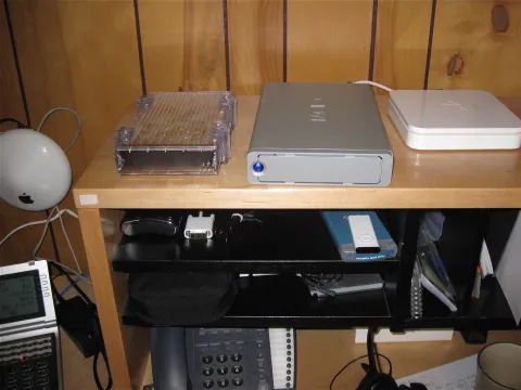 A modern Windows 11 laptop sitting on a clean desk workspace.