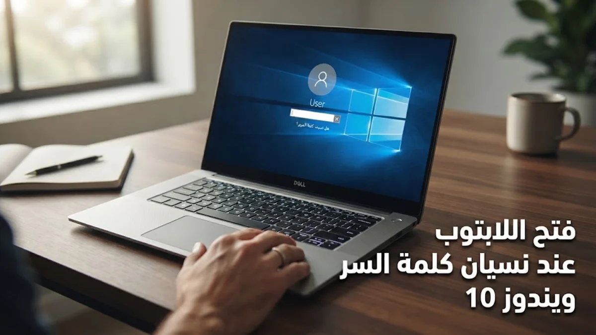 فتح اللابتوب عند نسيان كلمة السر ويندوز 10