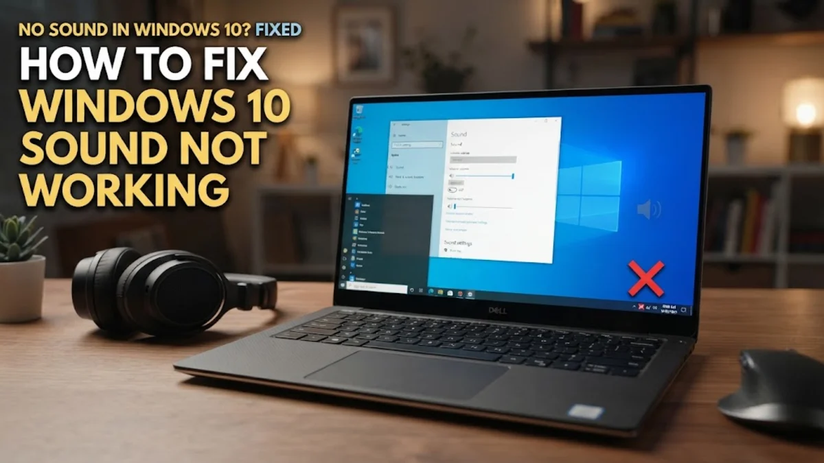 How to Fix Windows 10 Sound Not Working