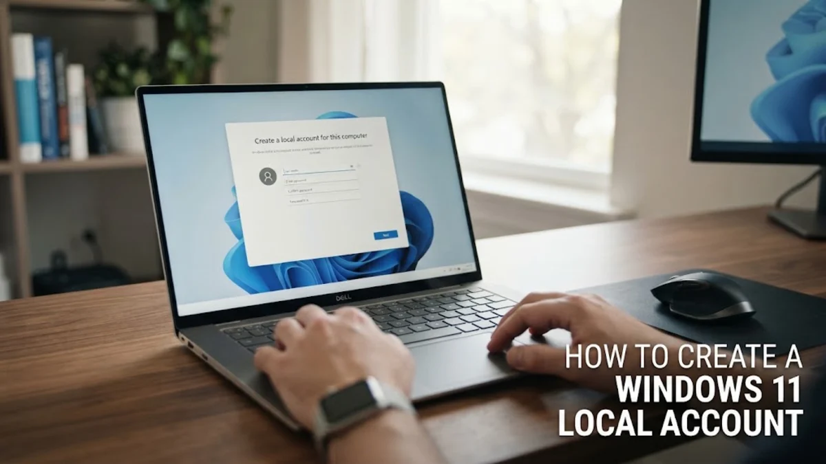 How to Create a Windows 11 Local Account