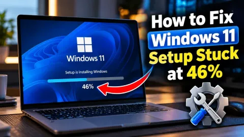 How to Fix Windows 11 Setup Stuck at 46%