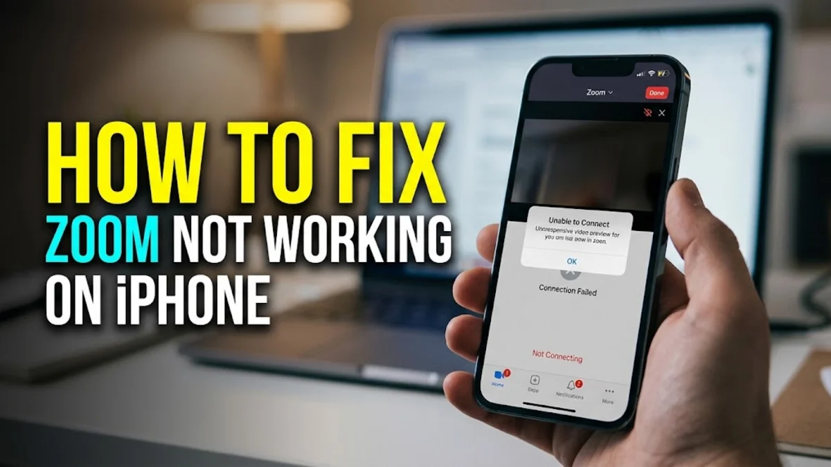 How to Fix Zoom Not Working on iPhone
